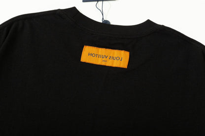 T-shirt imprimé mousse lettres