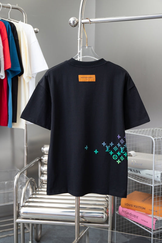 T-shirt presbyte à imprimé dégradé