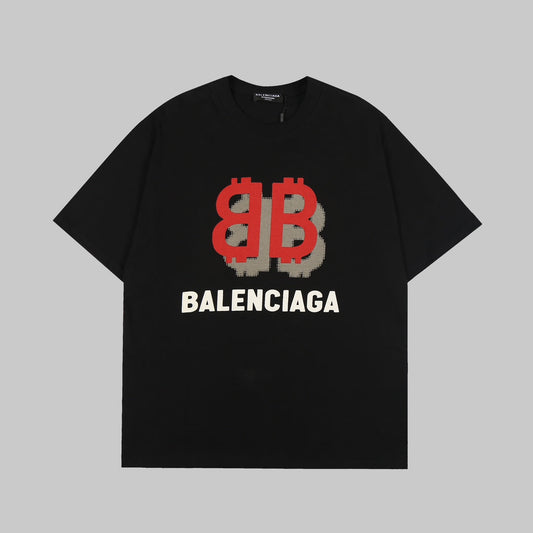 Camiseta clásica con estampado de letras