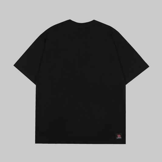 Camiseta clásica con estampado de letras