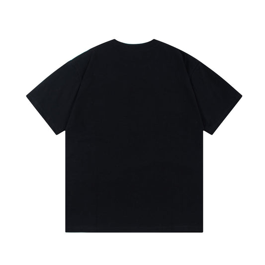 T-shirt à imprimé lettres FF doubles sur la poche