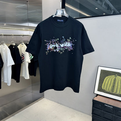 T-shirt imprimé arc-en-ciel