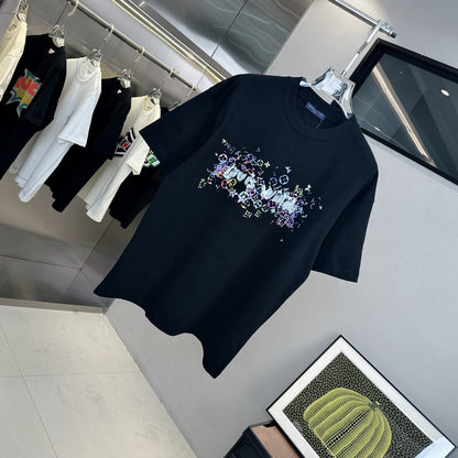 T-shirt imprimé arc-en-ciel