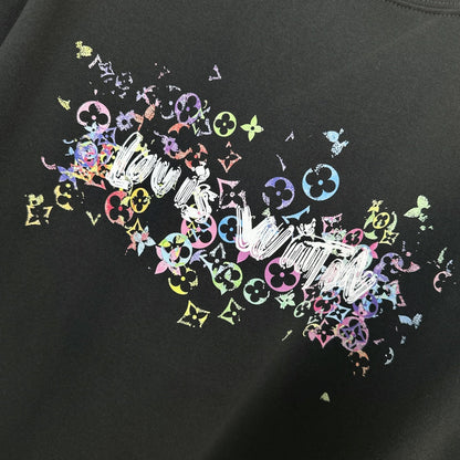 T-shirt imprimé arc-en-ciel