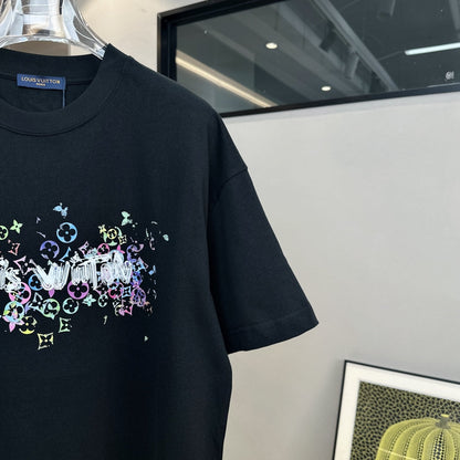 T-shirt imprimé arc-en-ciel