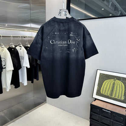 T-shirt imprimé effet usé