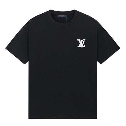 Camiseta Clásica Estampada Delantera Y Trasera