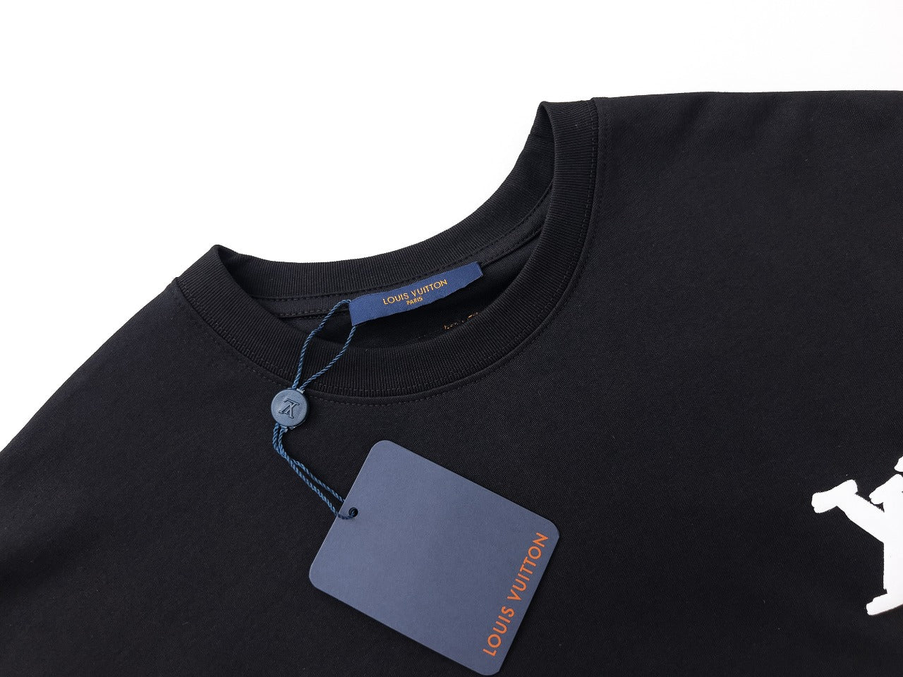Camiseta Clásica Estampada Delantera Y Trasera