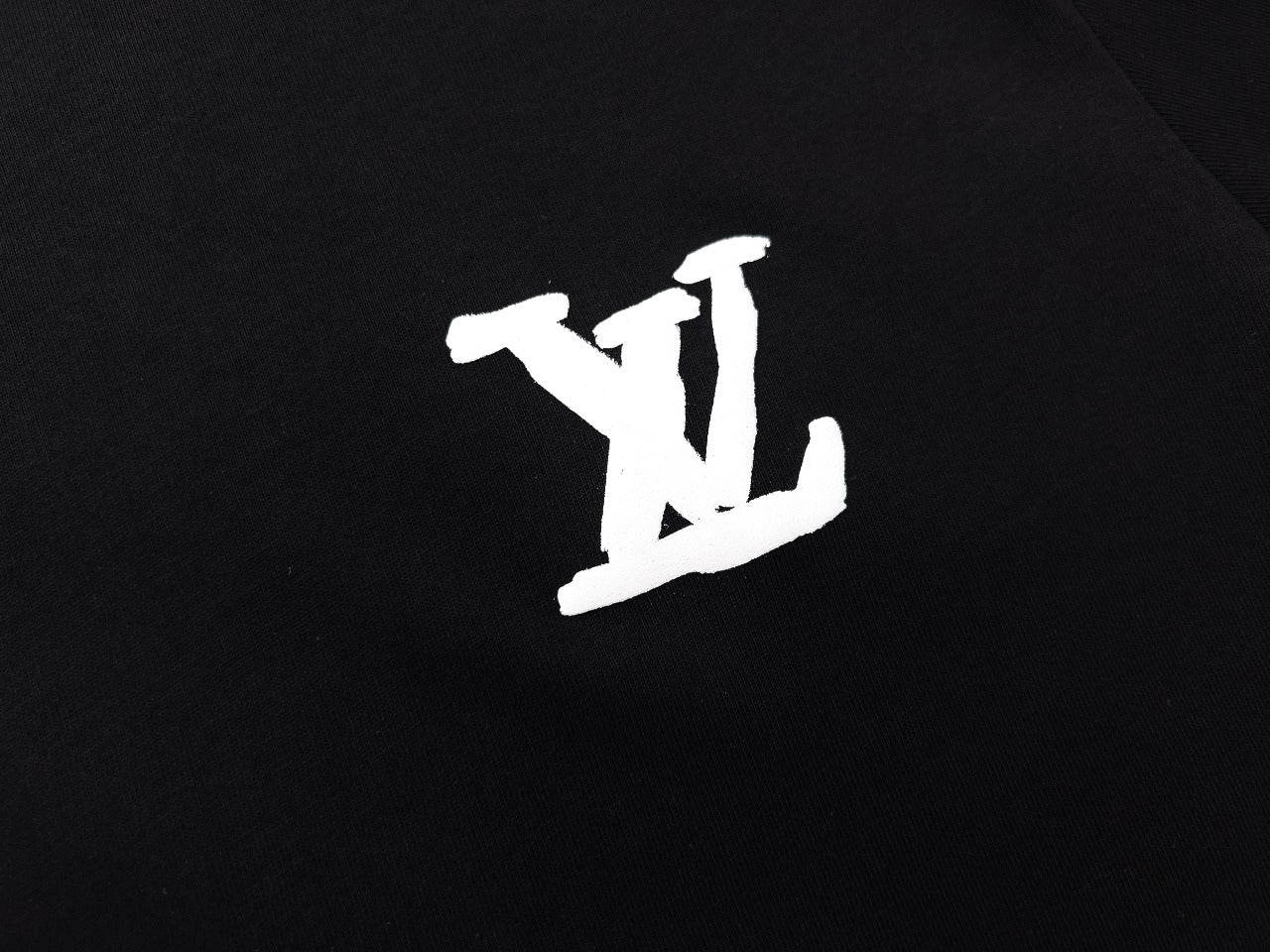 Camiseta Clásica Estampada Delantera Y Trasera