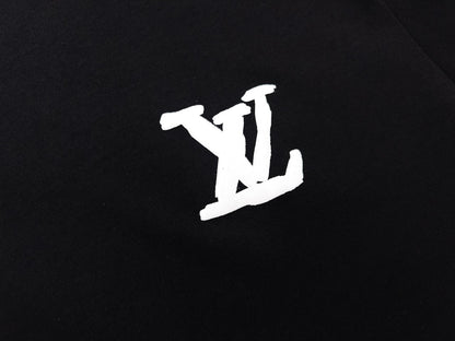 Camiseta Clásica Estampada Delantera Y Trasera