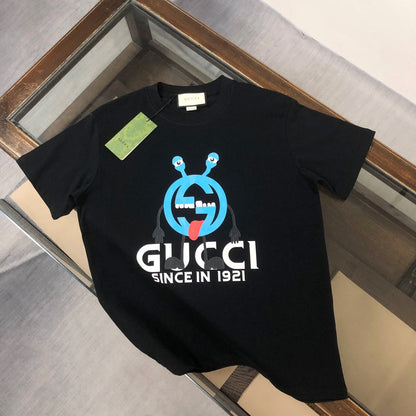 T-shirt imprimé personnages de dessins animés amusants