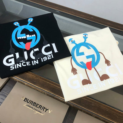 T-shirt imprimé personnages de dessins animés amusants