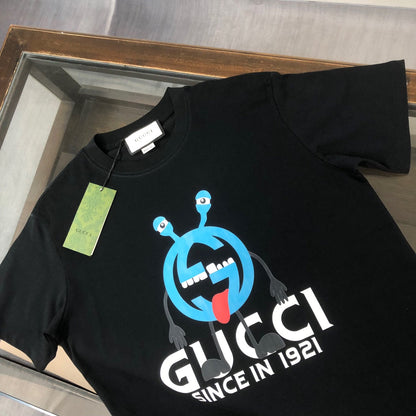 T-shirt imprimé personnages de dessins animés amusants