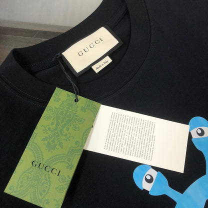 T-shirt imprimé personnages de dessins animés amusants