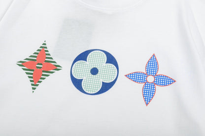 T-shirt trois Jacquards imprimés