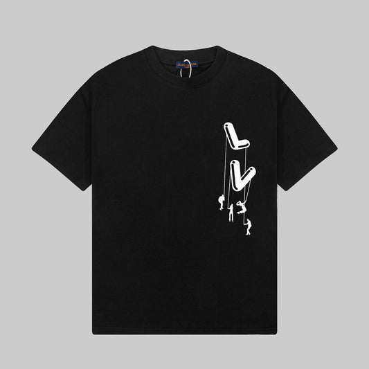Camiseta estampada de paracaidista